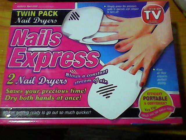 TWIN PACK NAIL DYERS